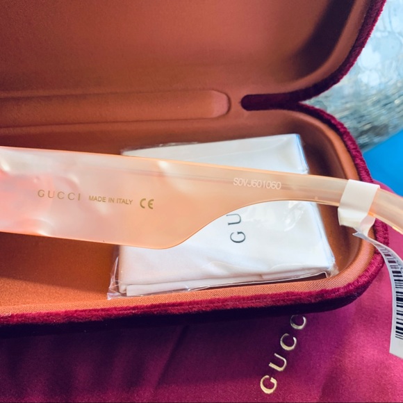 SOLD ⛔️Authentic GUCCI 52m Rect UNISEX Acetate sunglasses - Picture 5 of 11